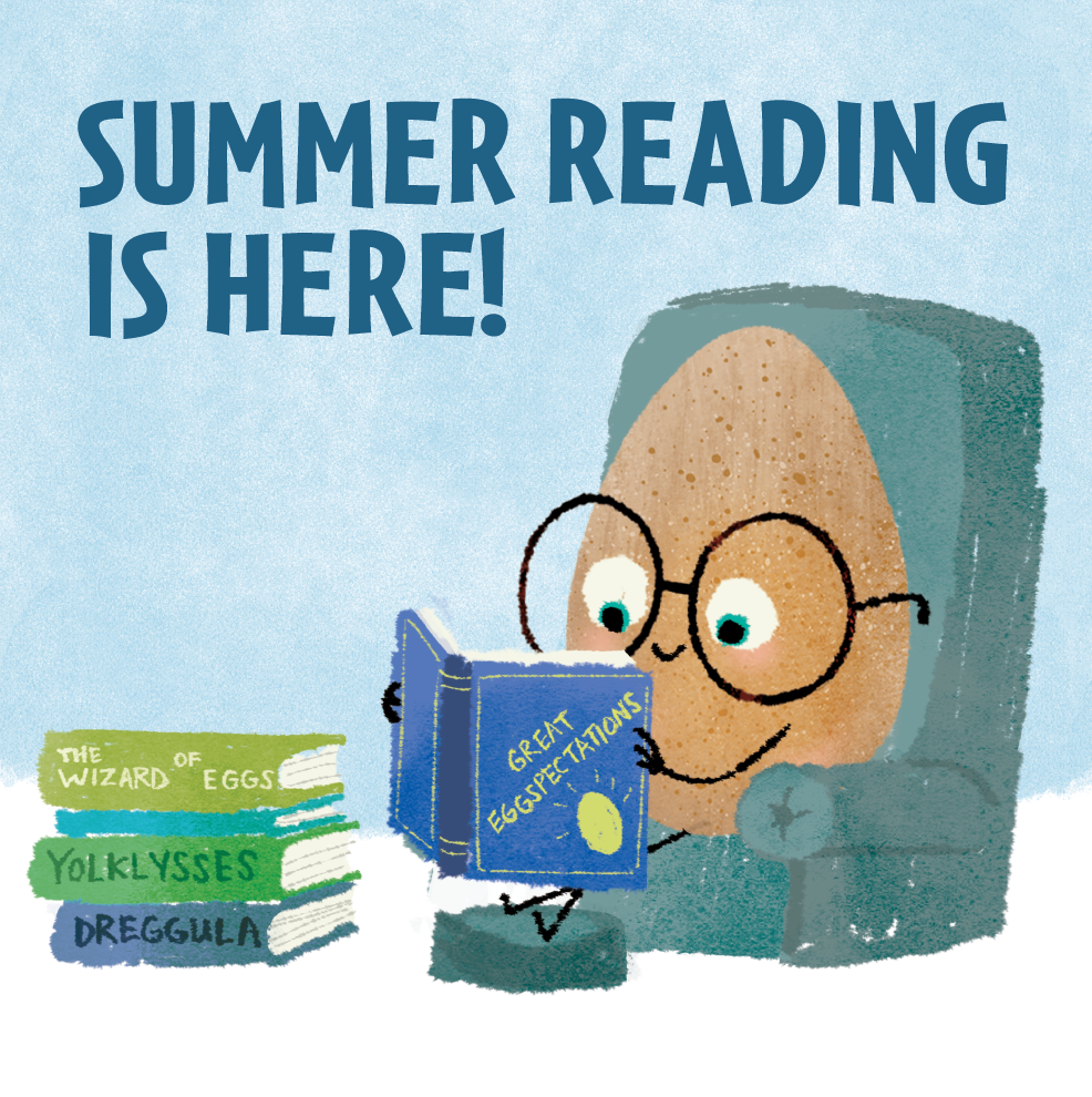 Summer Reading Launch Graphic