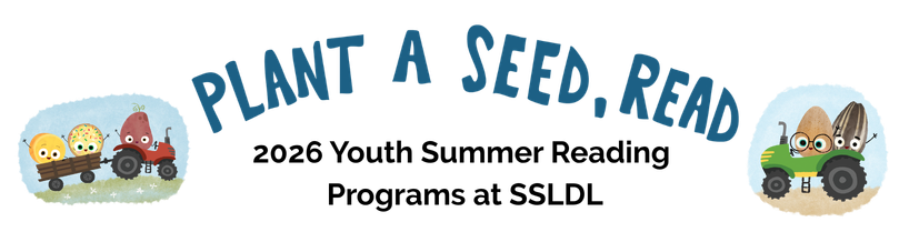 Summer Reading Banner and text